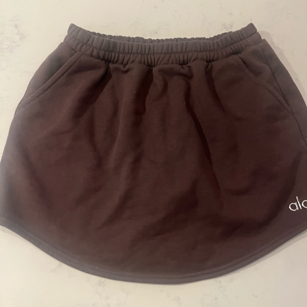 Alo Skirt - Deep Purple, Size Large